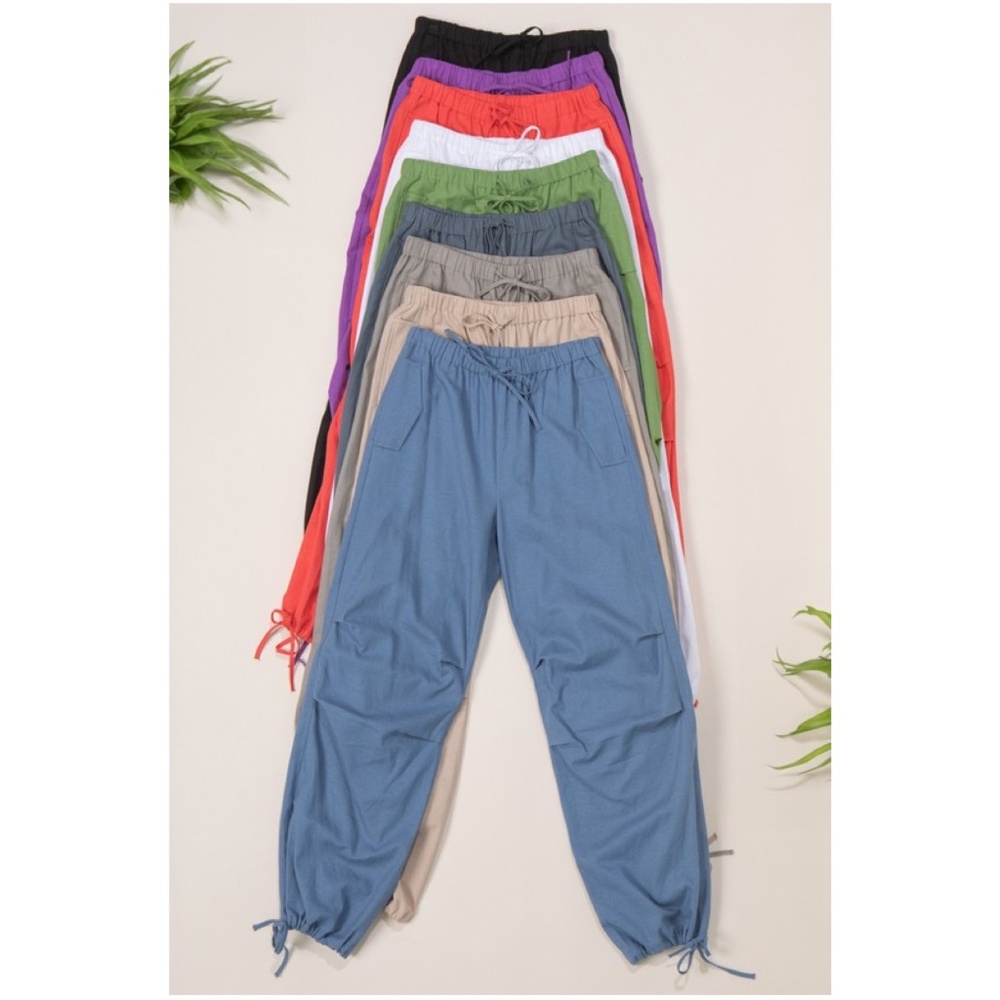 03 Boho Line Pockets Lounge Jogger Pants